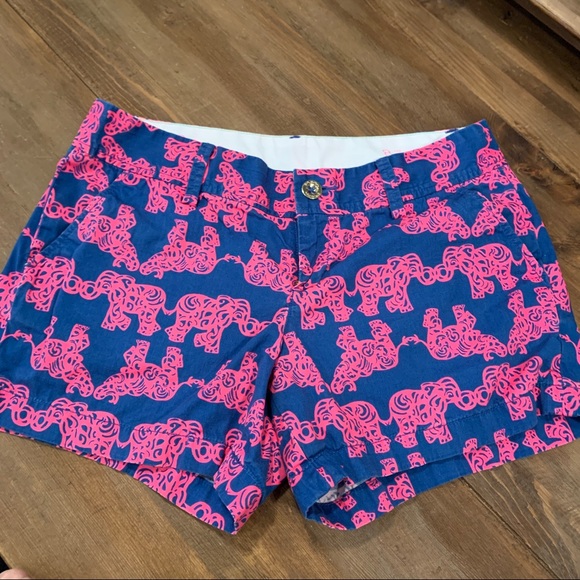 Lilly Pulitzer Pants - Lilly Pulitzer Callahan Shorts Pack your Trunk 6
